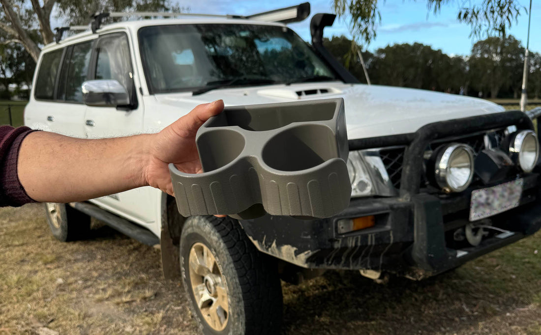 Upgrade Your Nissan Patrol Y61 GU with the Ultimate Cup Holder Solution!