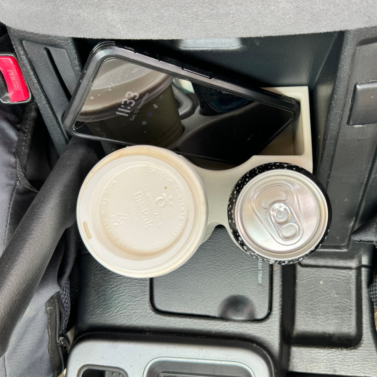 cup holder storage accessory for nissan patrol